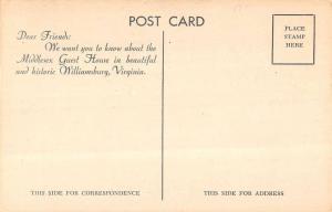 Williamsburg Virginia outside view Middlesex Guest House antique pc ZA440240