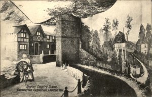 London Coronation Exhibition Cancel c1900-20s Vintage Postcard