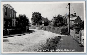 Troon Ayshire Scotland Postcard Church of The Good Shepherd c1930's RPPC Photo