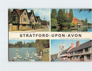 Postcard Stratford-Upon-Avon, England