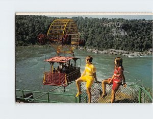 Postcard The Spanish Aerocar Over The Whirlpool Rapids Niagara Falls Canada