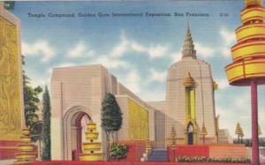Temple Compound Golden Gate International Expo 1939 San Francisco