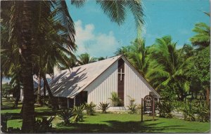 Postcard Kwajalein Marshall Islands 1969