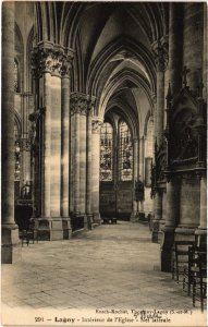 CPA LAGNY-sur-MARNE Interieur de l'Eglise - Net Laterale (1320271)