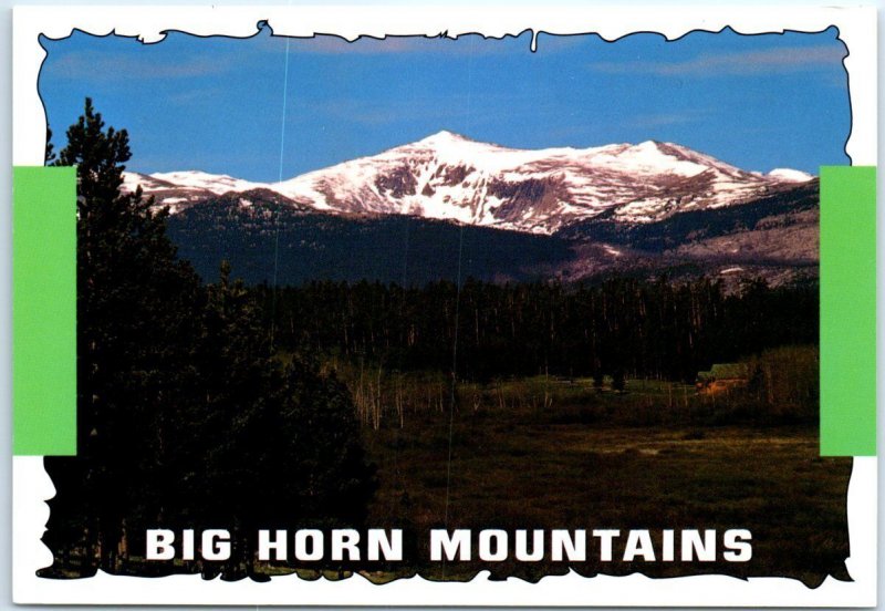 Postcard - Big Horn Mountains, Big Horn National Forest - Wyoming