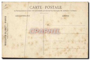 Old Postcard Biscuits Olivet Paris machines cut out them Butter Extra Small