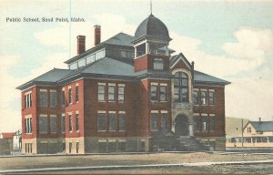 Postcard Idaho Sandy Point Public School C-1910 #14 23-4863