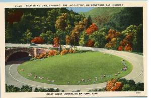 NC - Great Smoky Mountains National Park, The Loop Over