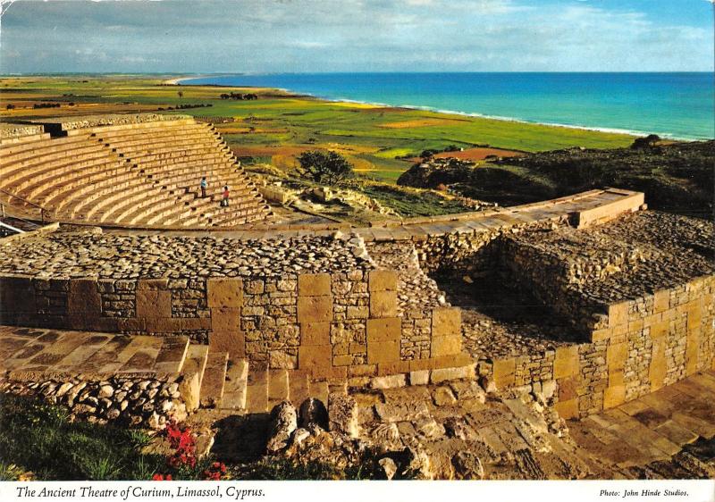 uk6848 ????? ancient theatre of curium limassol cyprus   