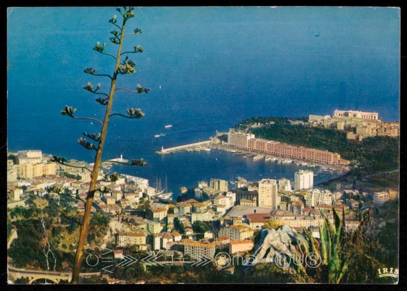 Principaute de Monaco - Vue generale pride de la Turbie