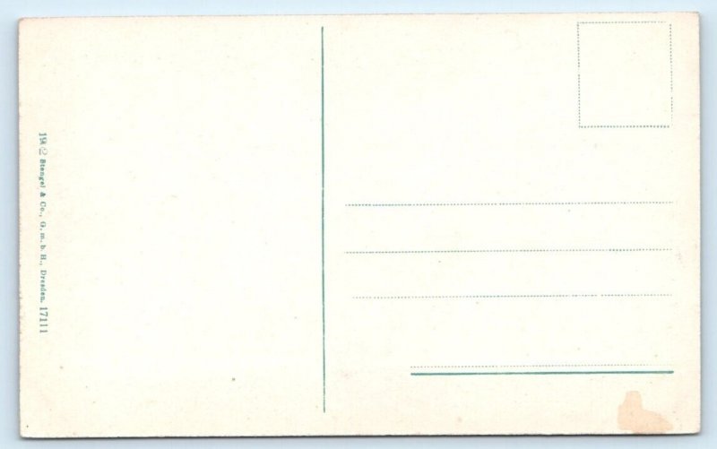 Trento - Monumento a Dante - ITALY Postcard