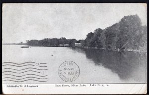 41620) Iowa LAKE PARK East Shore Silver Lake - pm1910 - Divided Back