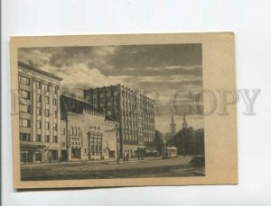 472776 Estonia Tallinn tram on the square Vintage postcard