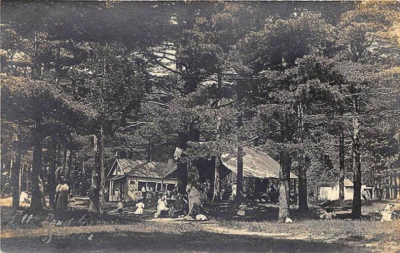 Saugus MA Lilly Pond Grove RPPC Postcard