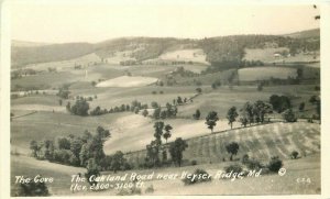 Cove Keyser Ridge Maryland Oakland Road  1930s RPPC Photo Postcard 11922