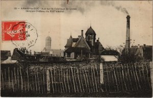 CPA ARNAY-le-DUC - Vue sur la Fabrique de Limes (116055)