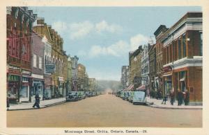 Mississaga (Mississauga) Street at Orillia, Ontario, Canada - pm 1940