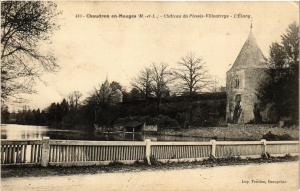CPA CHAUDRON-en-MAUGES - Chateau du PLESSIS-VILLOUTREYS - L'Etang (253877)