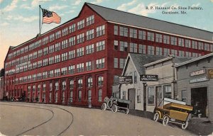 Gardiner Maine Hazzard Co Shoe Factory Vintage Postcard AA43789