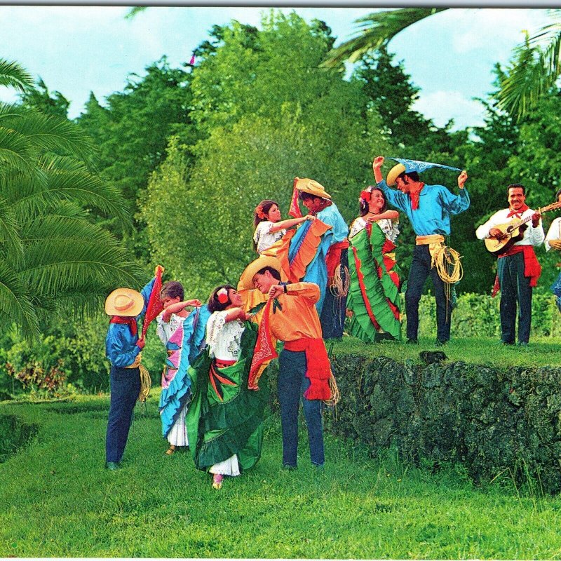 c1970s Costa Rica Baile Tipico Costarricense Dance Music Scene Chrome 4x6 PC M19