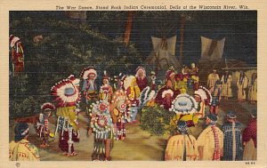 The War Dance Stand Rock Indian Ceremonial Wisconsin Dells WI