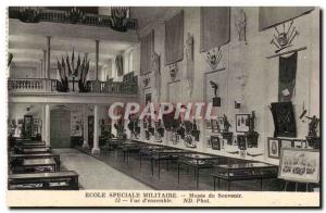 Saint Cyr - Special Military School - View of package - Old Postcard