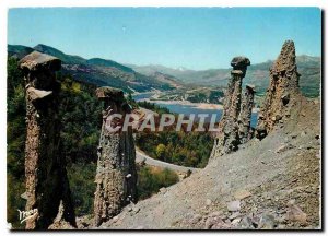 Postcard Modern Dam Serre Poncon Hautes Alpes