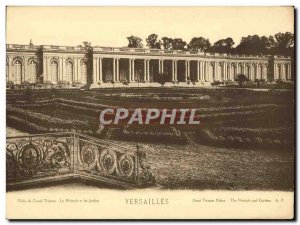 Postcard Old Grand Versailles Format Park Palace of the Grand Trianon The per...