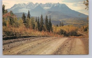 Seven Sisters From Kitwanga-Cedarvale Road, British Columbia, Vintage Postcard 