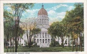 Maine Augusta State Capitol Curteich