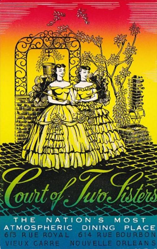 Louisiana New Orleans Court Of Two Sisters