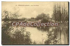 Old Postcard Besancon Les Bains Under Chaudaune