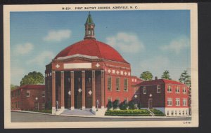 North Carolina ASHEVILLE First Baptist Church ~ Linen