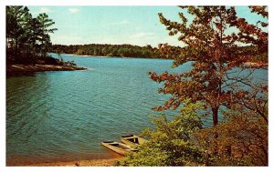 Postcard BOAT SCENE Augusta Georgia GA AS2908