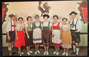 Vintage Postcard 1960's Bavarian Inn, Costumes, Frankenmuth, Michigan (MI)