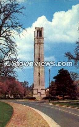 Clock Tower, War Memorial in Raleigh, North Carolina