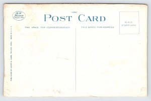 Post Office, Titusville PA, Harry H Hamm, VIntage Post Card Postcard  P4