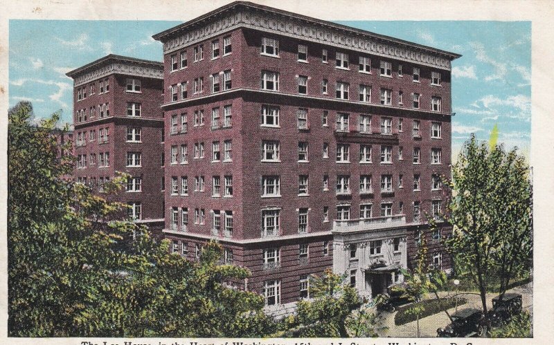 WASHINGTON, D. C., 1900-10s; The Lee House, 15th & L Streets