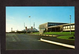 MA Massachusetts Maritime Academy Military Bourne Mass Postcard Ship Bay State