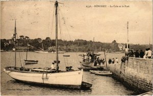 CPA Benodet- La Cale et le Port FRANCE (1025580)