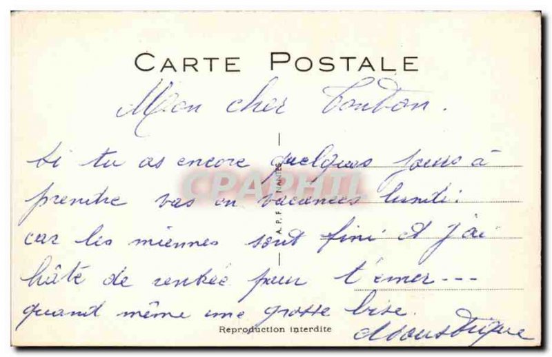 Old Postcard Fantasy Humor oh! nice 3 star!