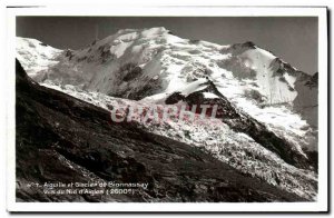 Old Postcard Needle And Glacier De Bionnassay Views From Nest D & # 39Aigles