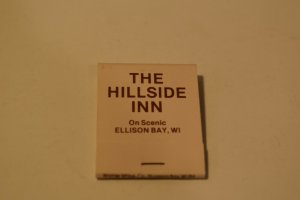 The Hillside Inn Ellison Bay Wisconsin 20 Strike Matchbook