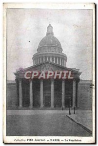 Old Postcard Paris Pantheon