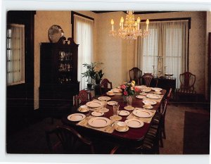 Postcard The dining room, The Home of President Truman, Independence, Missouri