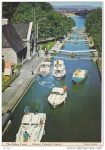 The Rideau Canal, Historic Waterway, Boating, Ottawa, Ontario, Canada, 1950-1...