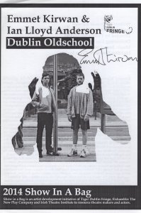 Emmet Kirwan Dublin Oldschool Irish Hand Signed Theatre Flyer