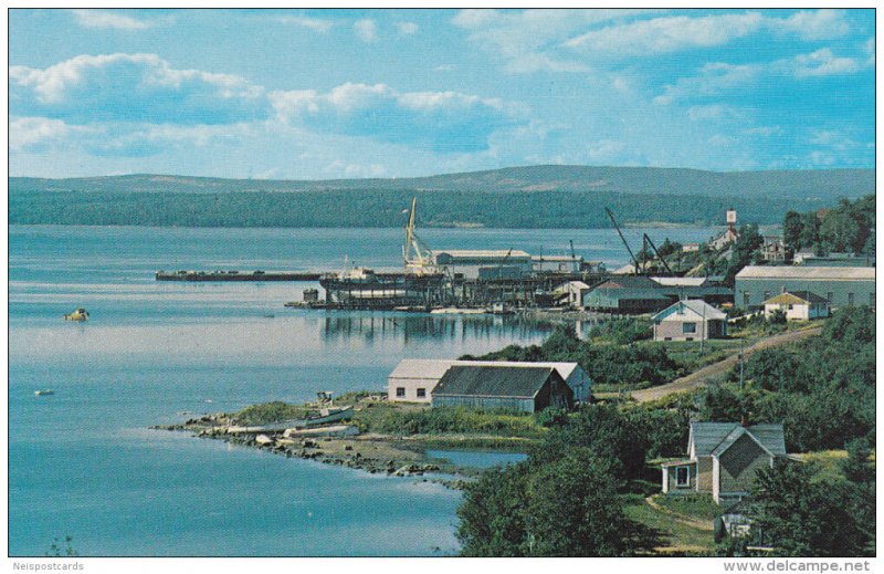 Waterfront , PICTOU , Nova Scotia , Canada , 50-60s