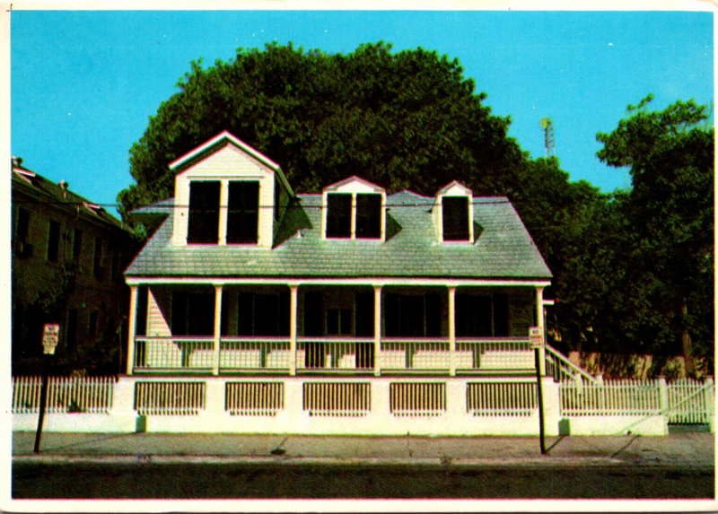 Florida Key West Oldest House In Key West On Duval Street