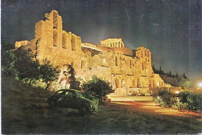 BF13562 athens the odeon of herode atticos greece  france  front/back image